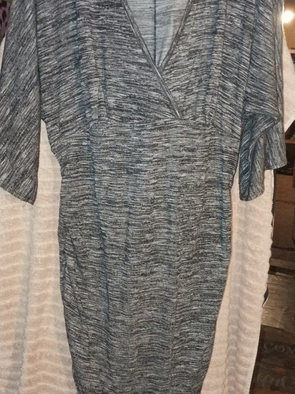 Heart Soul black and White  knit Dress